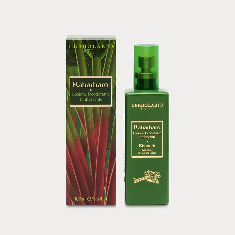 Lozione Deodorante Rinfrescante Rabarbaro