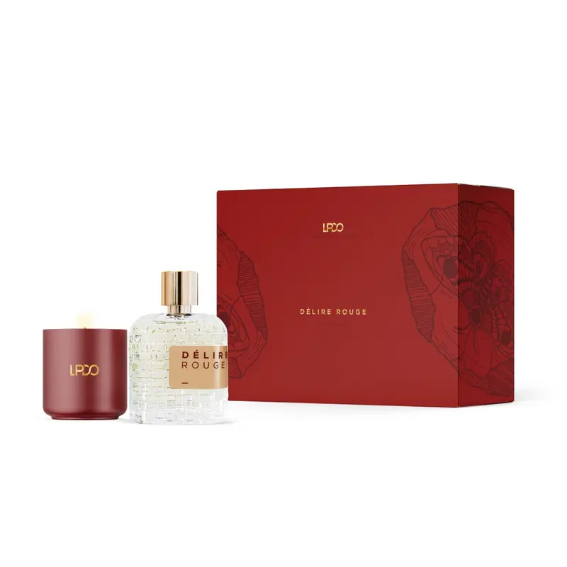 Lpdo Delire Rouge Conf 2021 Eau de parfum 100Ml Vapo + Candela