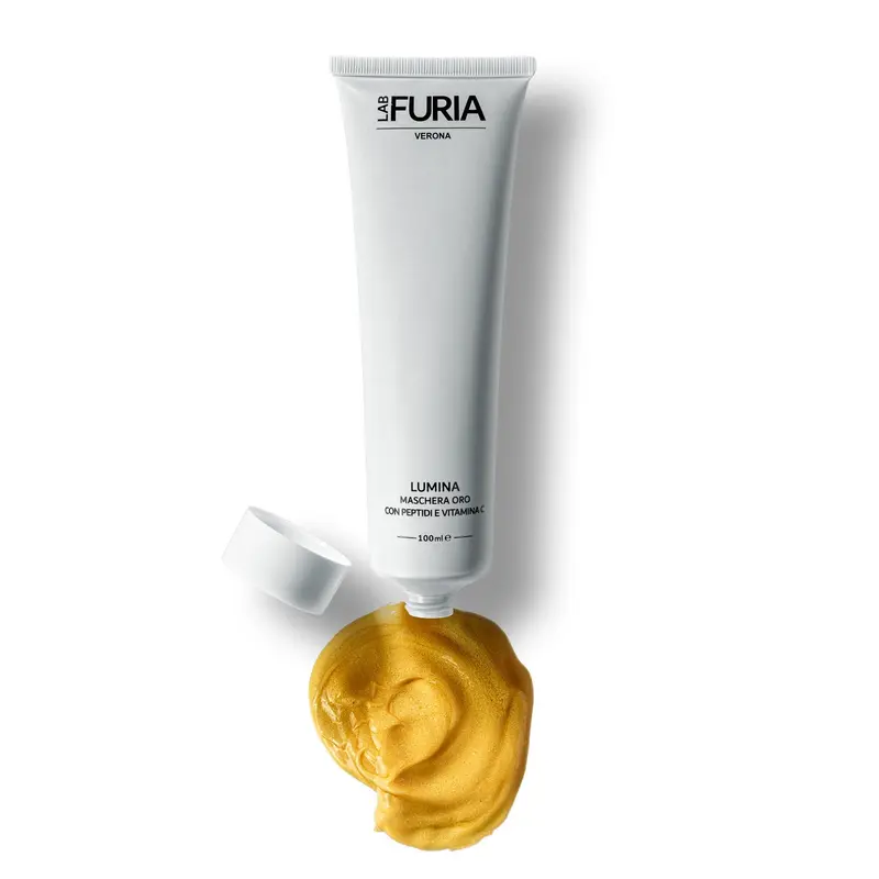 LUMINA – Maschera Oro con Peptidi e Vitamina C