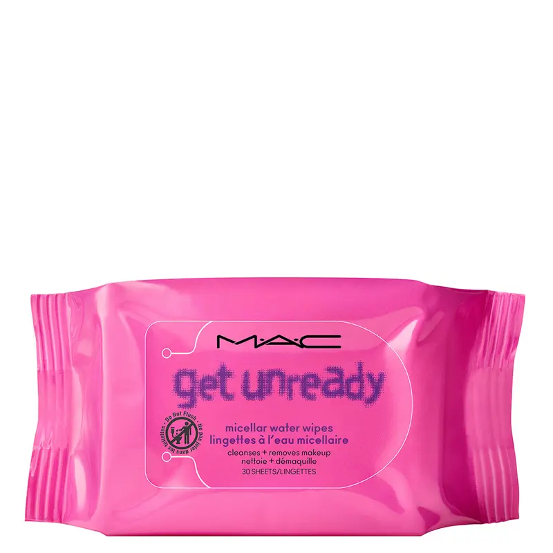 MAC Get Unready Micellar Water Wipes 30 pz