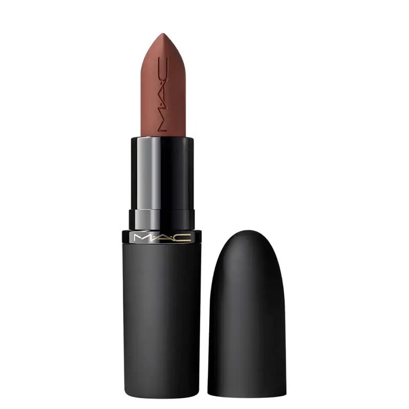 MAC Powder Kiss Hazy Matte Lipstick Turn To The Left