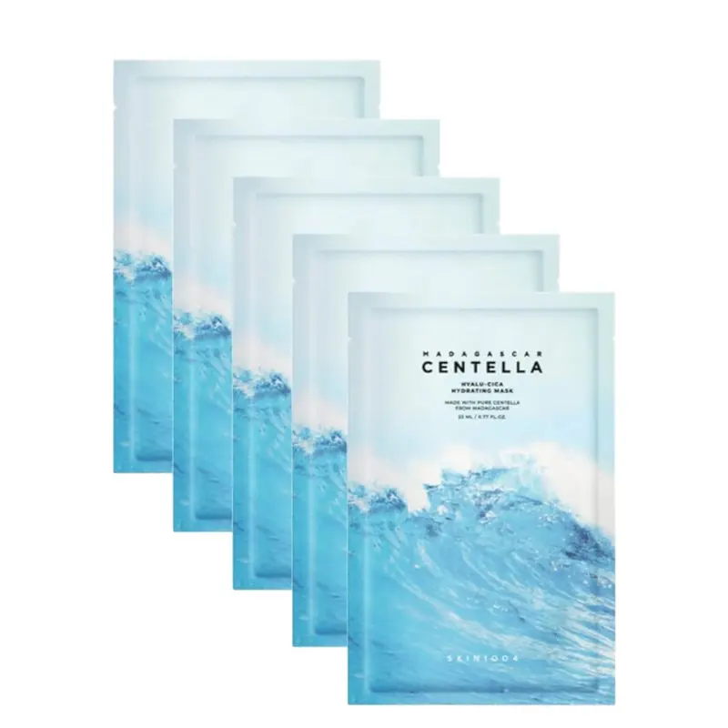 Madagascar Centella Hyalu-Cica Hydrating Mask Maschera Viso Idratante e Lenitiva