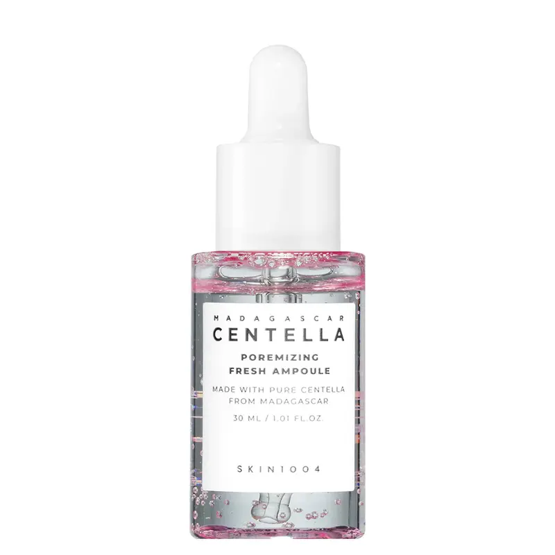 Madagascar Centella Poremizing Fresh Ampoule Siero Viso Detossinante