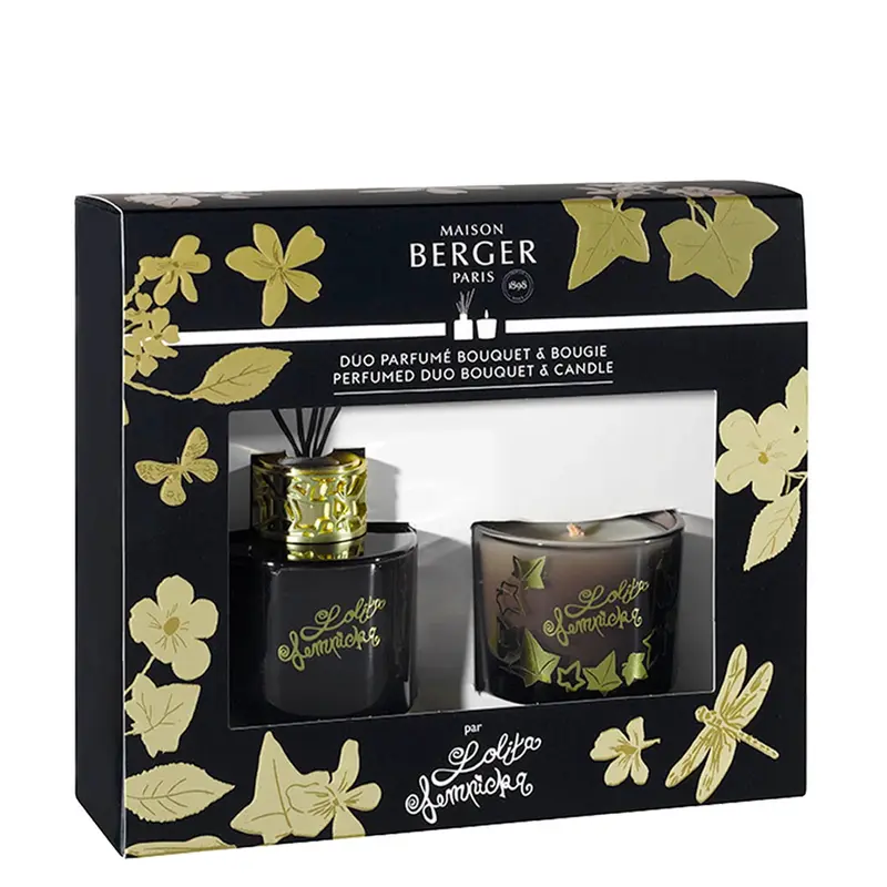 Maison Berger Paris Duo mini Bouquet e Candela Lolita Lempicka Black Edition Set V1