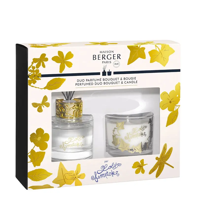 Maison Berger Paris Duo mini Bouquet e Candela Lolita Lempicka Transparent Set V2