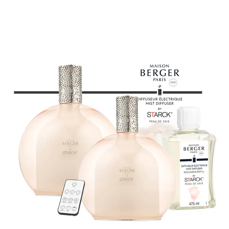 Maison Berger Paris STARCK Rose + Ricarica Peau de Soie 475 ml Rosa CK Rose + Ricarica Peau de Soie 475 ml