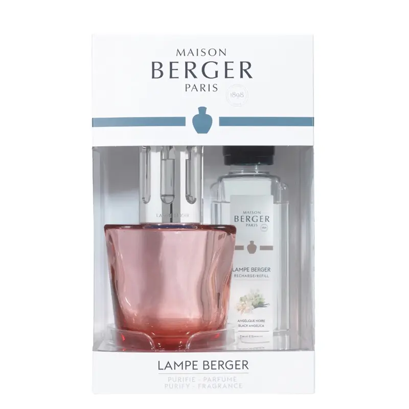Maison Berger Paris Terra Rouge+Ricarica Angélique noire 250 ml Set V1