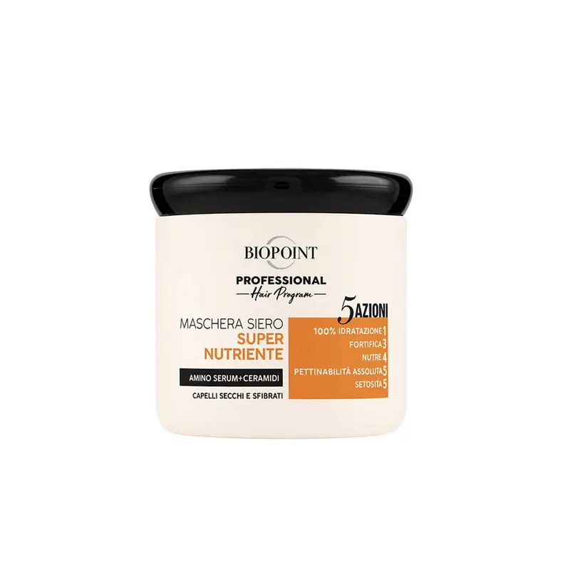 Maschera Siero Super Nutriente per Capelli Secchi