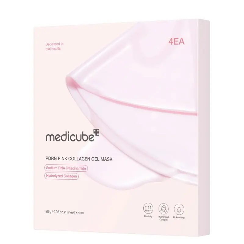 MEDICUBE Pdrn Pink Collagen Gel Mask 4 pz