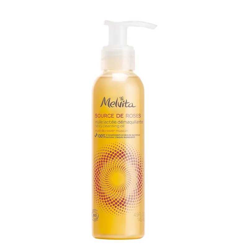 Melvita Souce de Rose Huile Lactée Démaquillante 145 ml