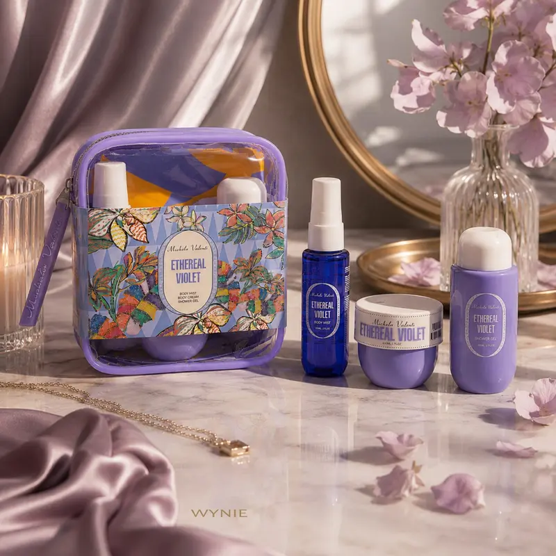 Michela Valenti Ethereal Violet Set Profumato | Body Mist, Crema Corpo e Doccia Schiuma (Copia)