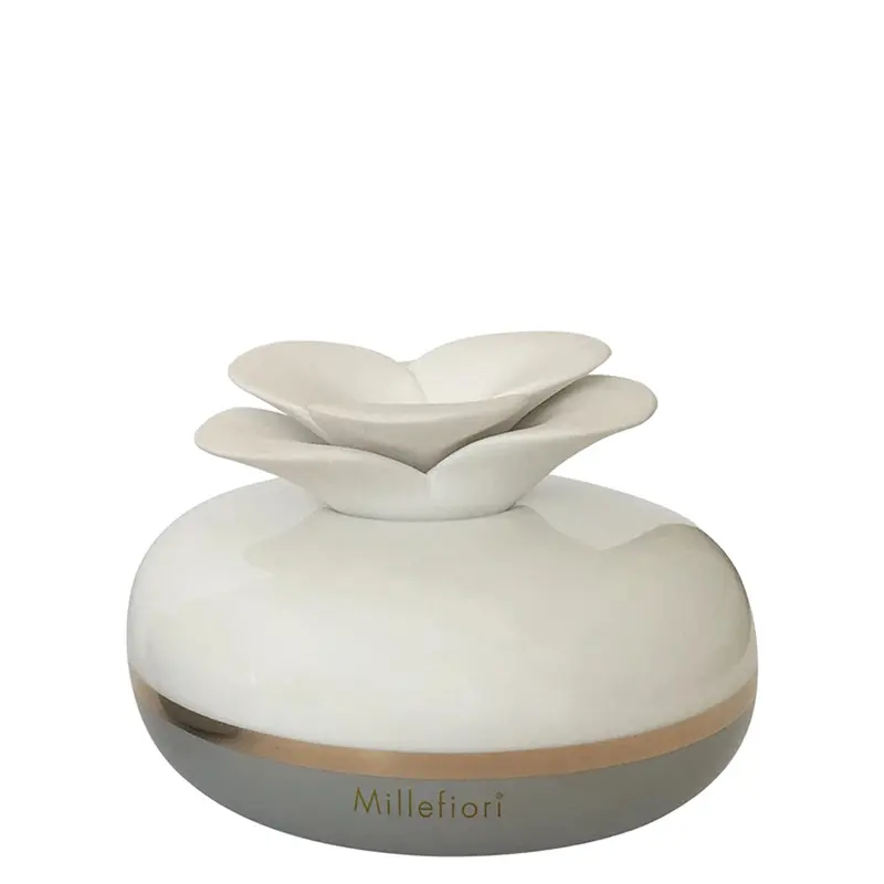 Millefiori Diffusore a Fiore Grigio Grigio
