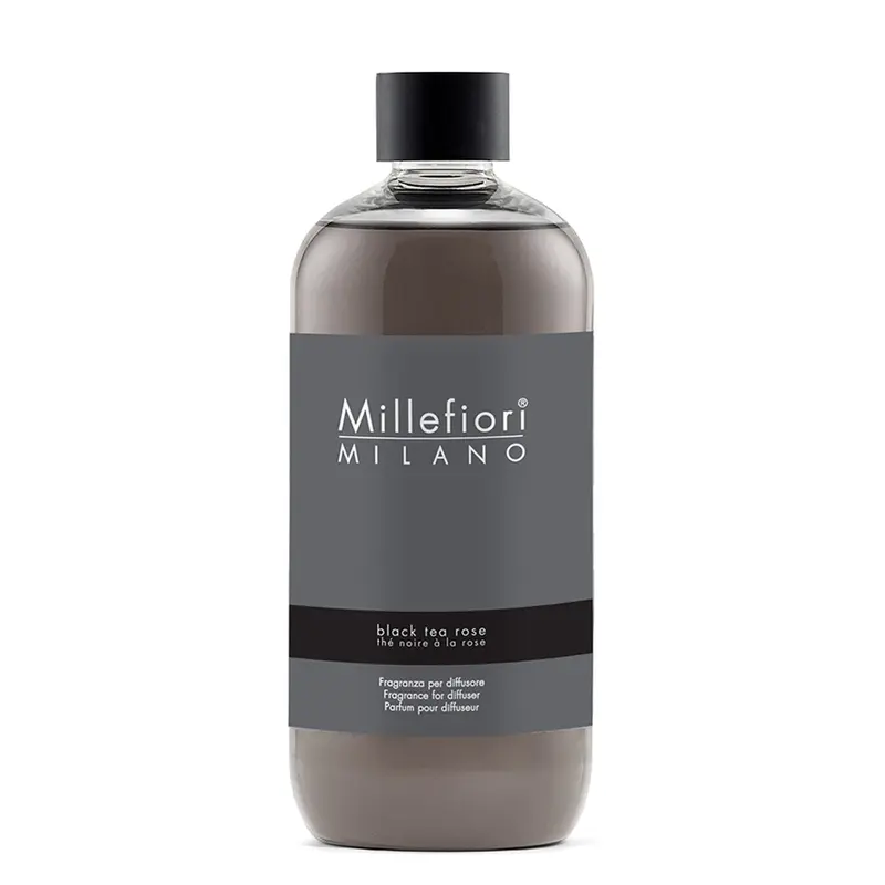 Millefiori Ricarica Diffusore di Fragranza Black Tea Rose 500 ml