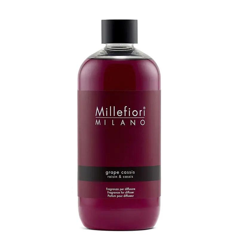 Millefiori Ricarica Diffusore di Fragranza Grape Cassis 500 ml