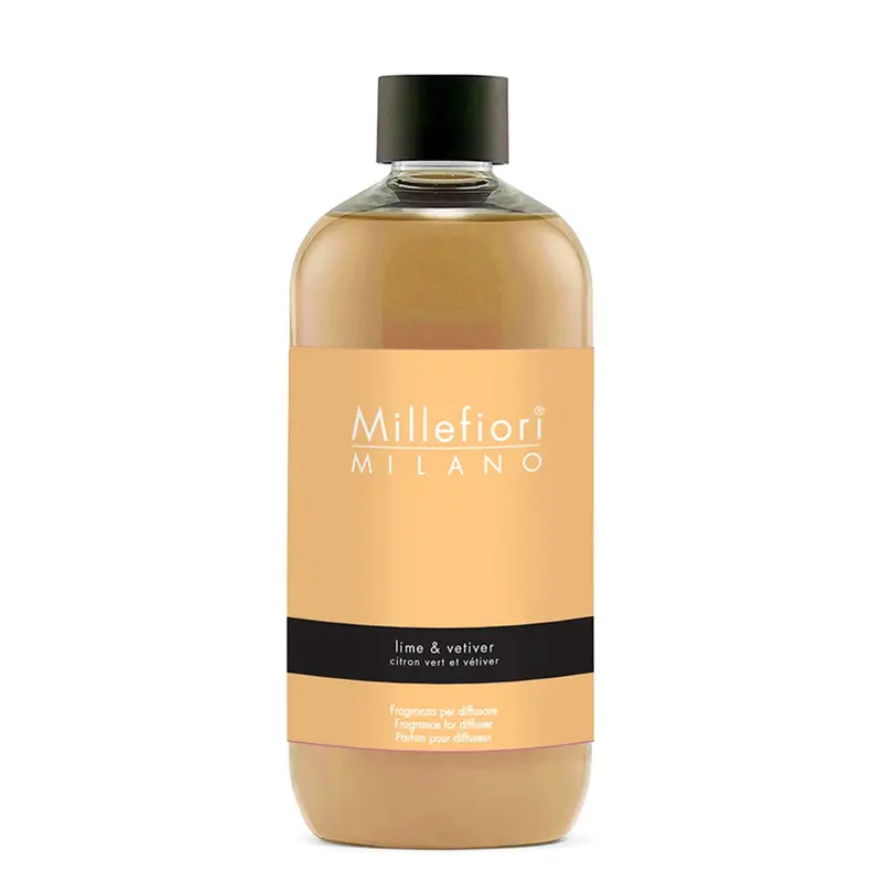 Millefiori Ricarica Diffusore di Fragranza Lime & Vetiver 500 ml