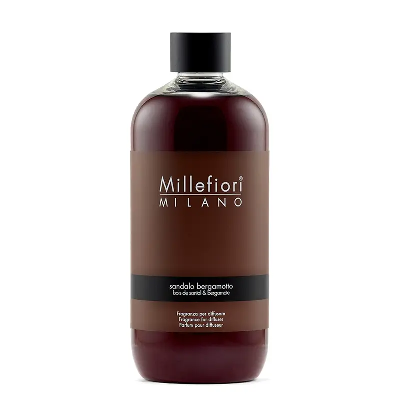 Millefiori Ricarica Diffusore di Fragranza Sandalo Bergamotto 500 ml