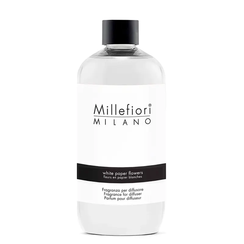Millefiori Ricarica Diffusore di Fragranza White Paper Flowers 500 ml