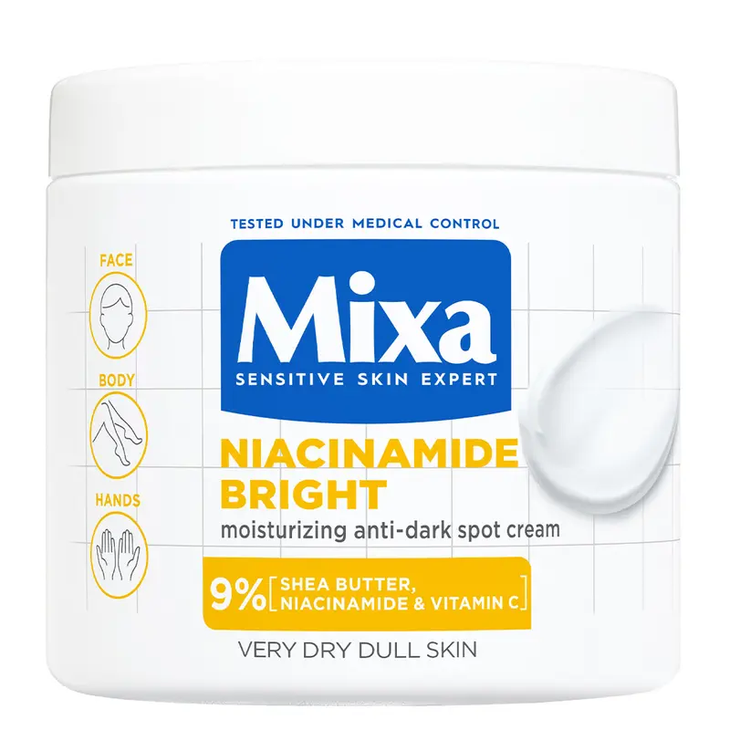 MIXA Niacinamide Bright Crema Idratante Anti-Macchie 400 ml