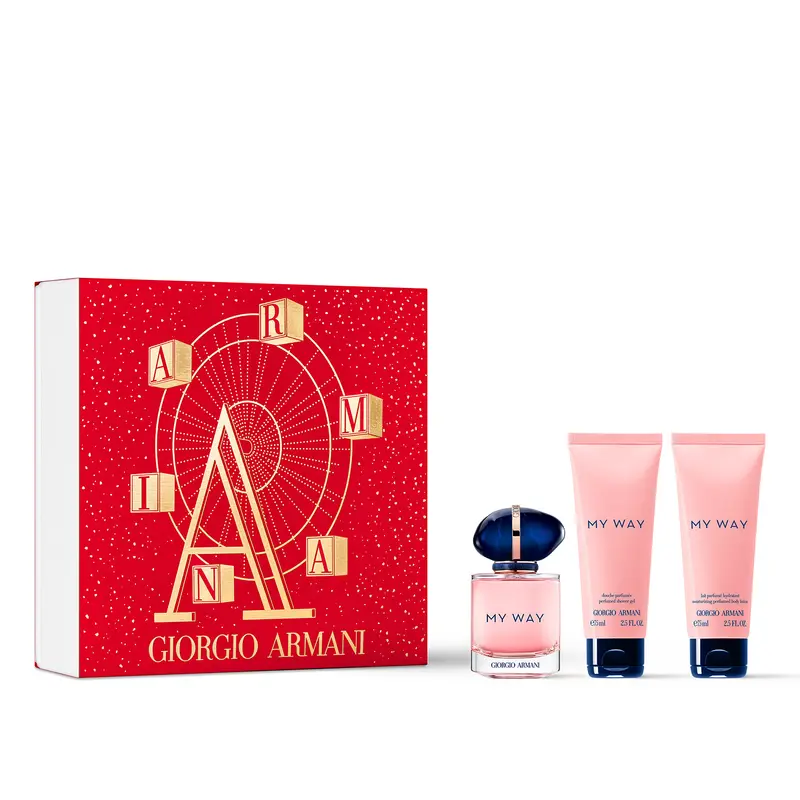 My Way Eau de parfum Cofanetto regalo con gel doccia e latte corpo