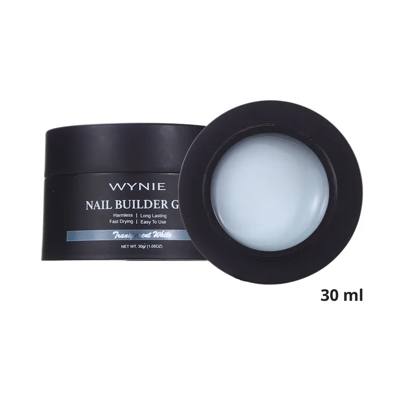 Nail Builder Gel Costruttore Professionale Unghie 30 ml | 012 - Transparent White