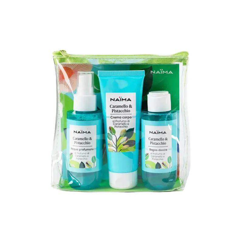 Naima Naima Travel Kit Pistacchio & Caramello
