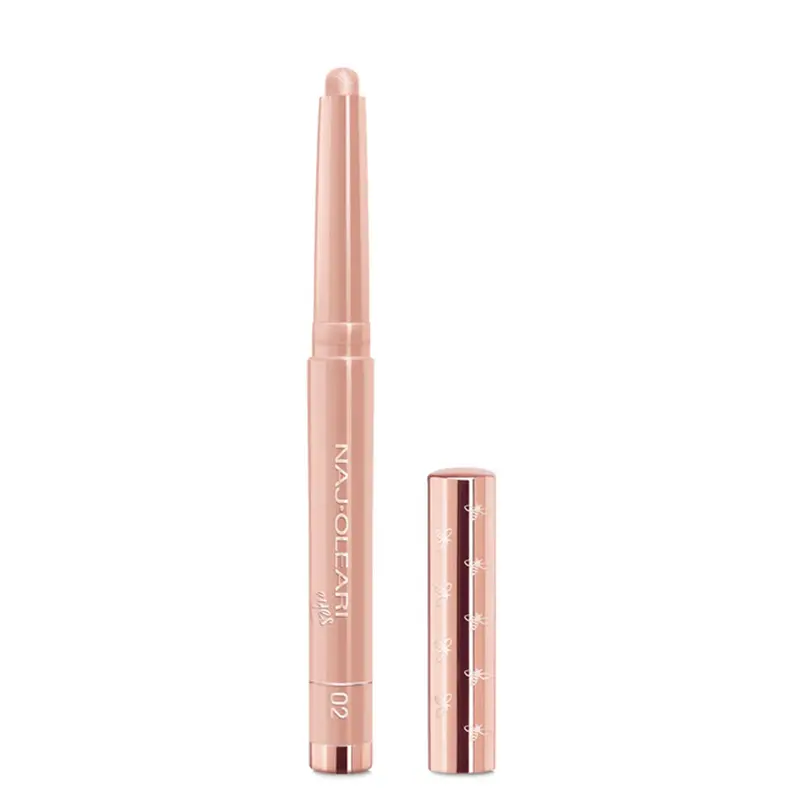 NAJ OLEARI Ombretto Absolute Stay 02 Rosa Metallico