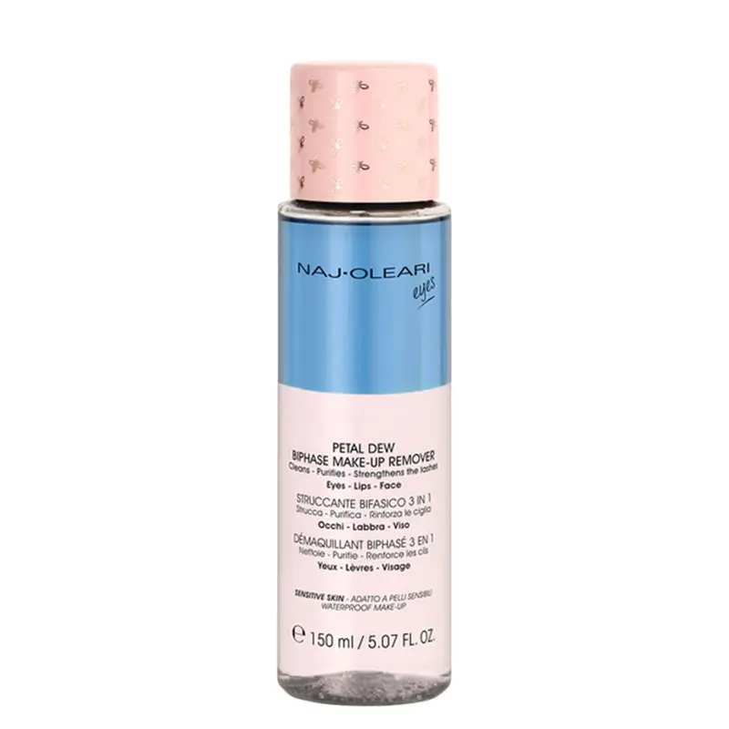 NAJ OLEARI Petal Dew Biphase Make-Up Remover 3 In 1 125 ml