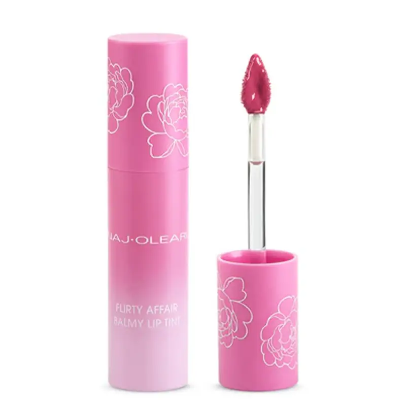 NAJ OLEARI Petalicious Lip Tint Flirty Affair Balmy Berry Glaze