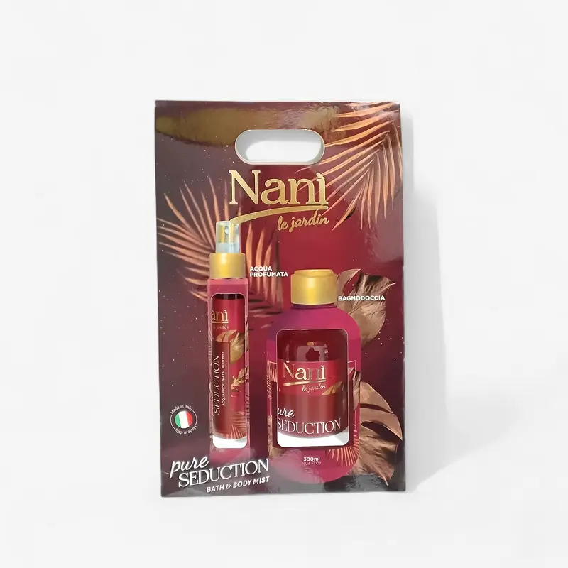 Nanì Le Jardin Confezione Pure Seduction Acqua Profumata e Bagnodoccia