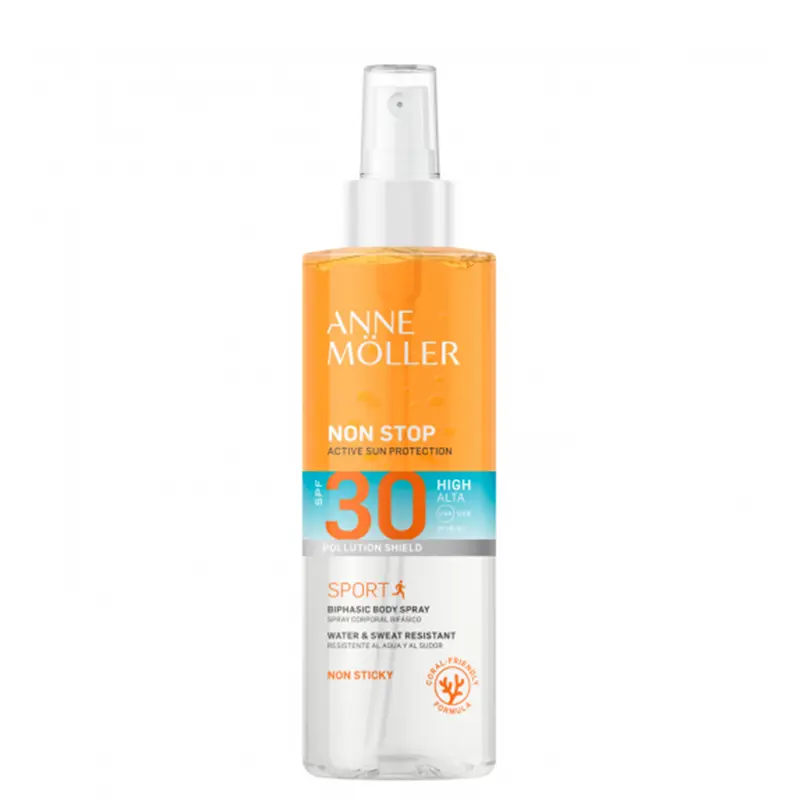 Non Stop Active Sun Protection Protezione Solare Spray SPF 30