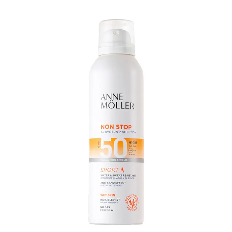 NON STOP INVISIBLE MIST SPF 50 SPORT CORPO FORMULA NO GAS