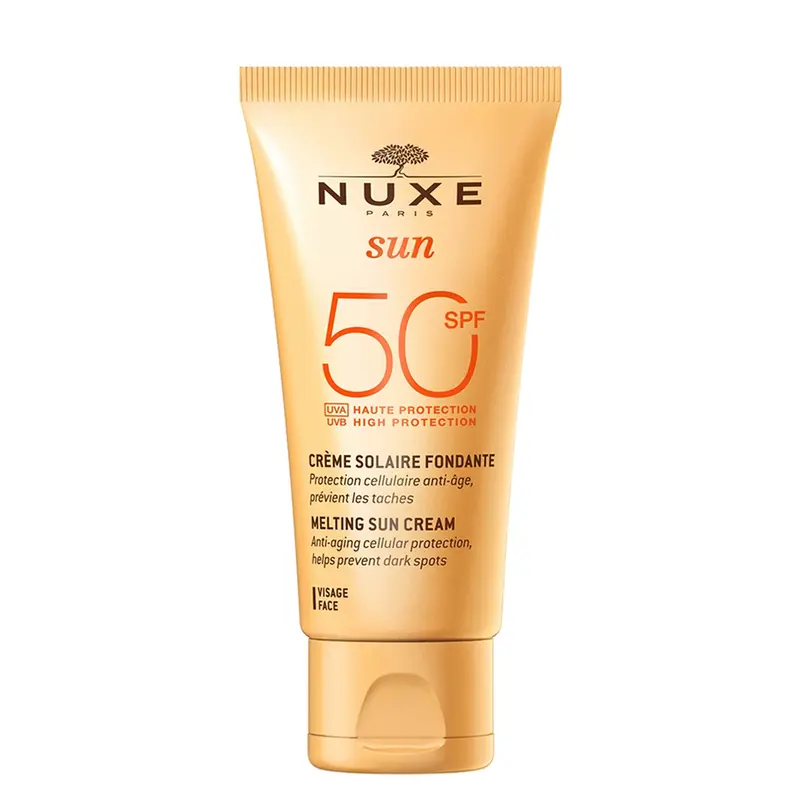 Nuxe Sun Crème Solaire Fondante Visage Spf50