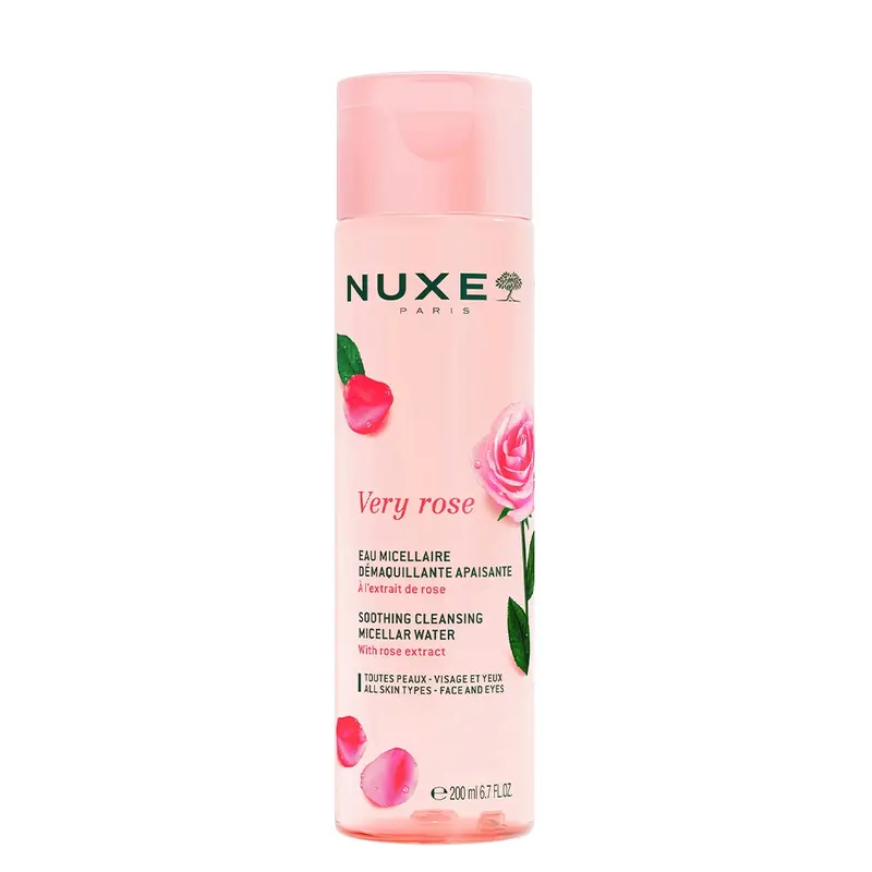 Nuxe Very Rose Eau Micellaire Démaquillante Apaisante 200 ml