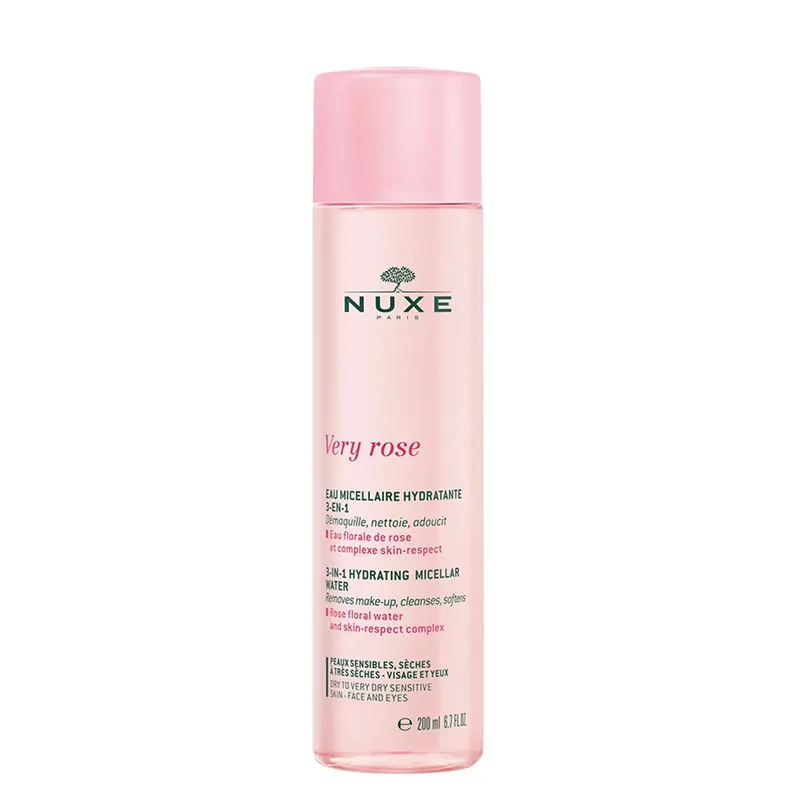 Nuxe Very Rose Eau Micellaire Hydratante 3-en-1 200 ml