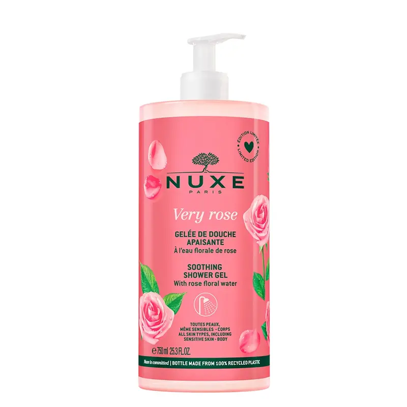 Nuxe Very Rose Gelée de Douche Apaisante 750 ml