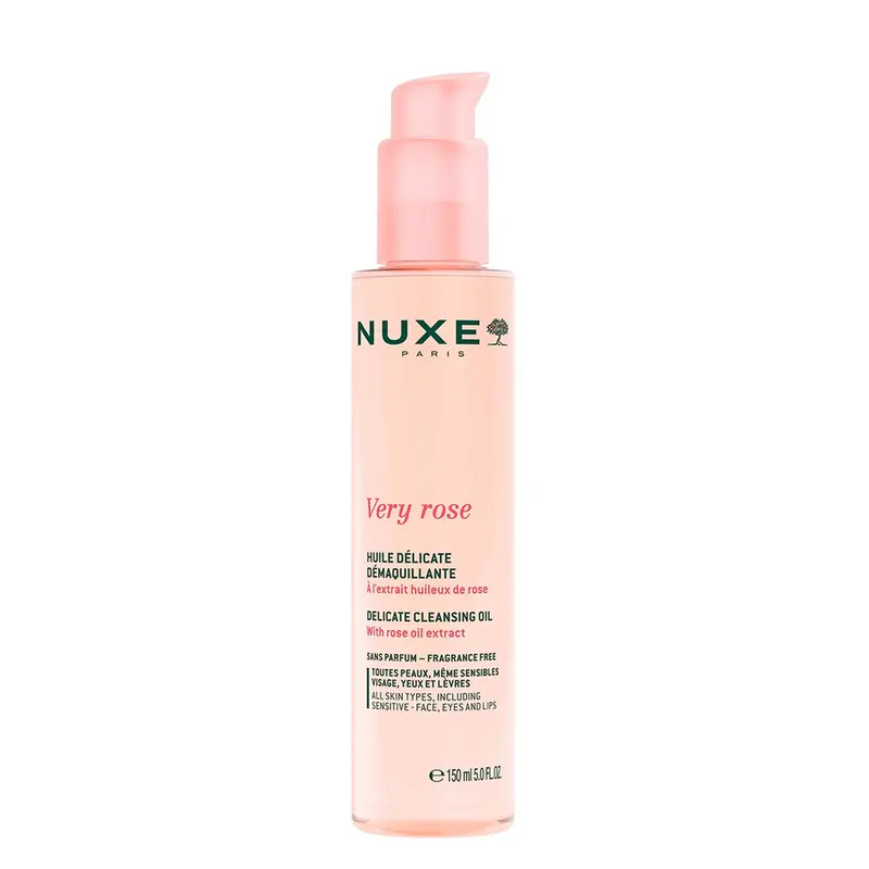 Nuxe Very Rose Huile Délicate Démaquillante 150 ml