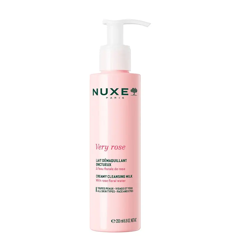 Nuxe Very Rose Lait Démaquillant Onctueux 200 ml