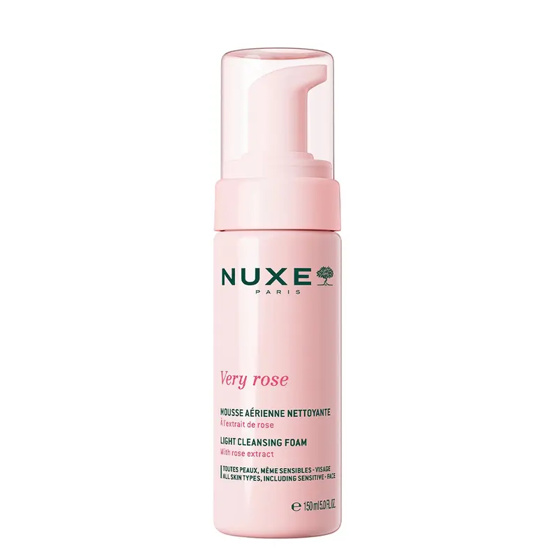 Nuxe Very Rose Mousse Aérienne Nettoyante 150 ml