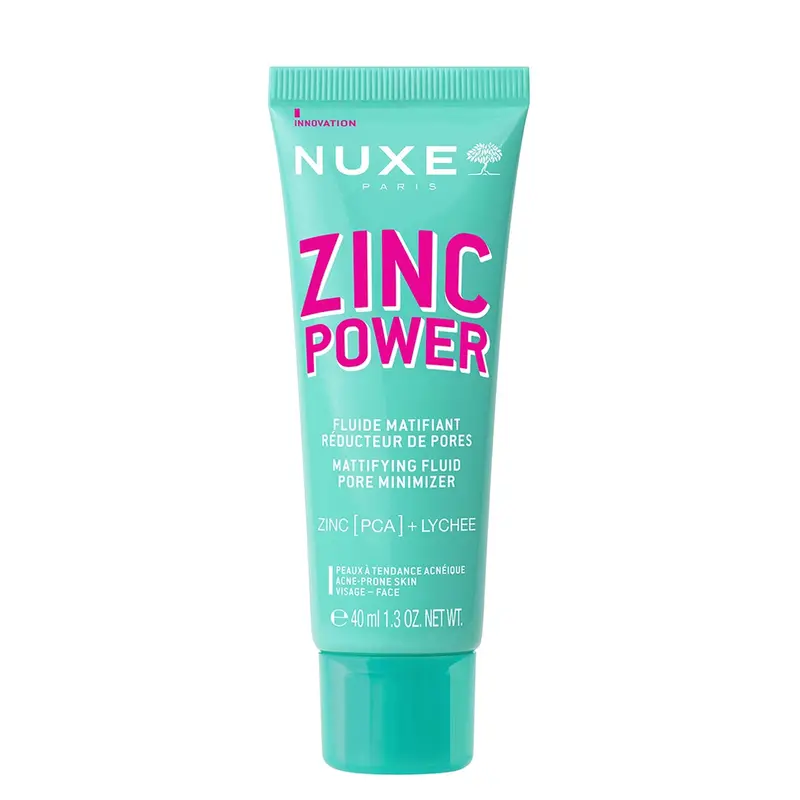 Nuxe Zinc Power Fluide Matifiant Réducteur De Pores 40 ml