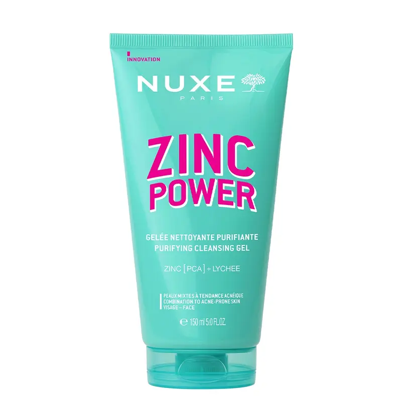 Nuxe Zinc Power Gelée Nettoyante Purifiante 150 ml