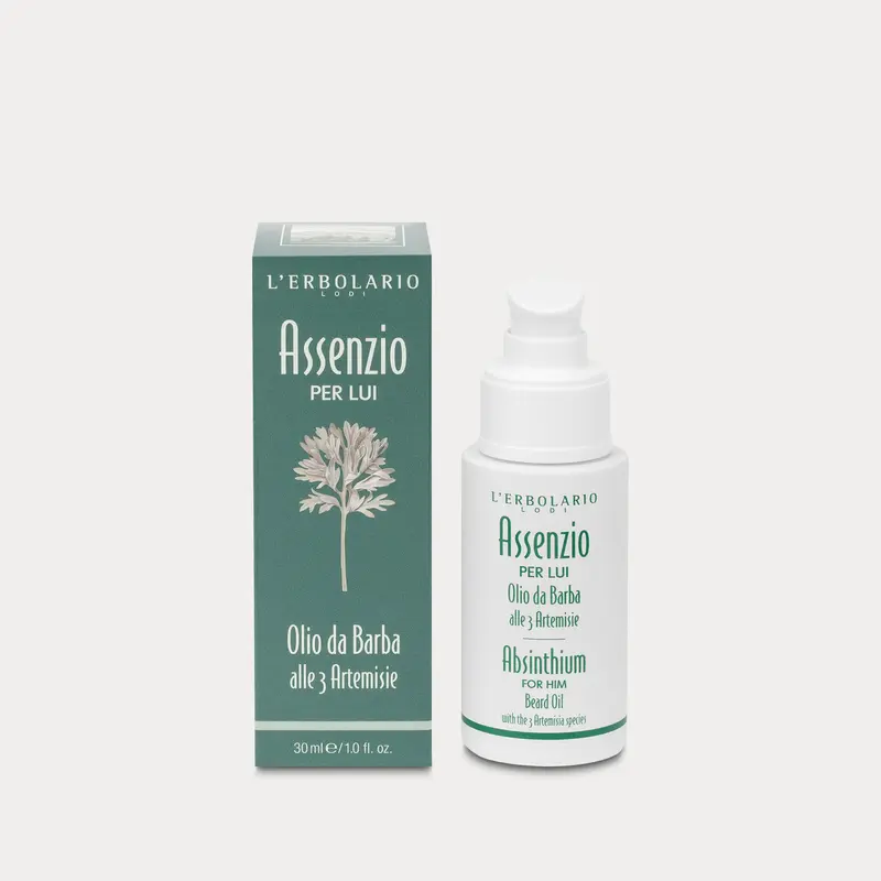 Olio da Barba Assenzio per Lui