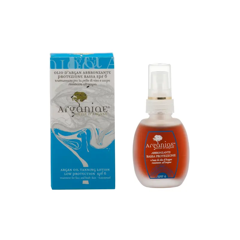 Olio d'Argan Abbronzante SPF 6 - Protezione Bassa