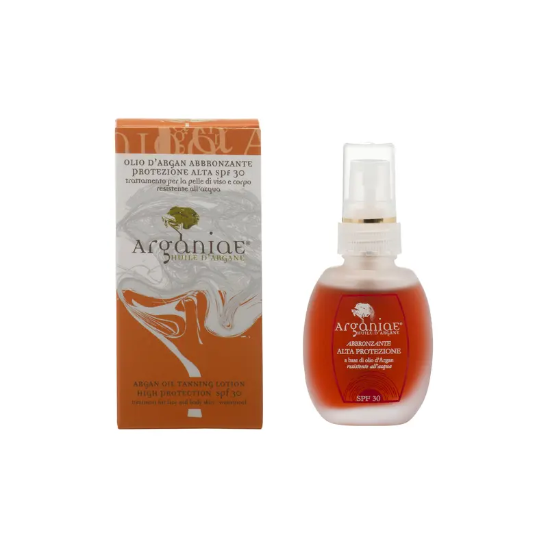 Olio di Argan Abbronzante SPF 30 - Protezione Alta