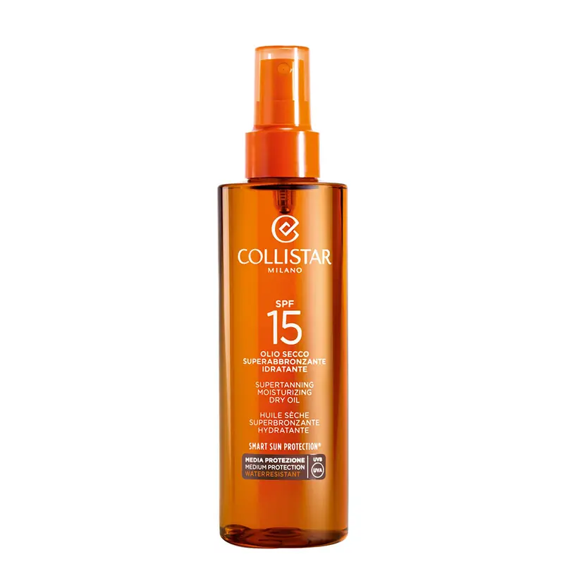 Olio Secco Superabbronzante Idratante SPF 15