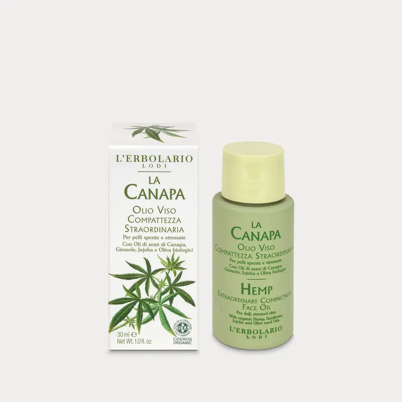 Olio Viso Compattezza Straordinaria La Canapa