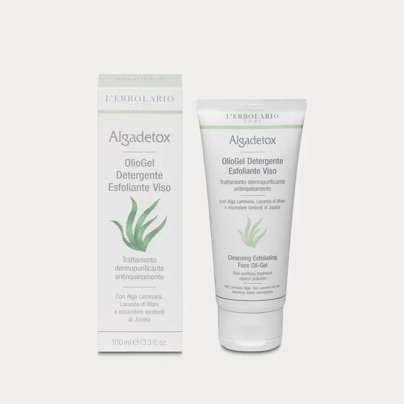 OlioGel Detergente Esfoliante Viso Algadetox