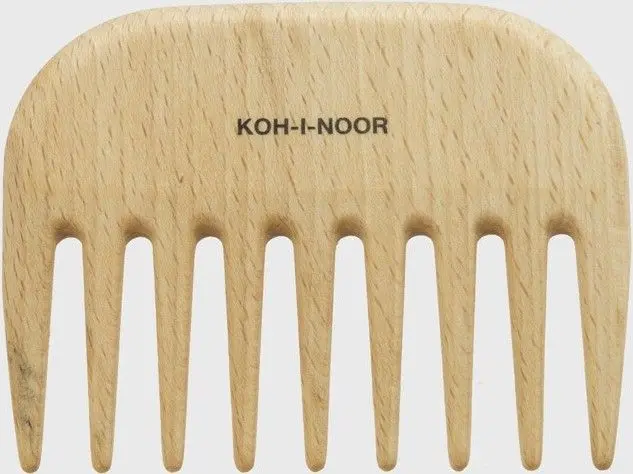 Pettine Legno Afro