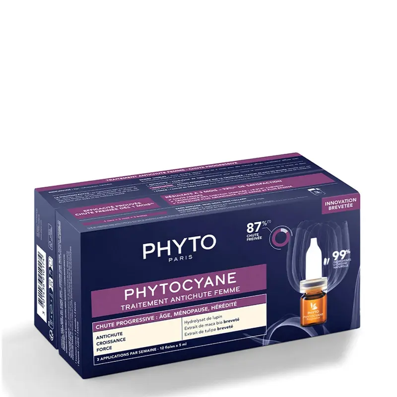 Phyto Phytocyane Trattamento Anti Caduta Donna Caduta Progressiva 12x5 ml