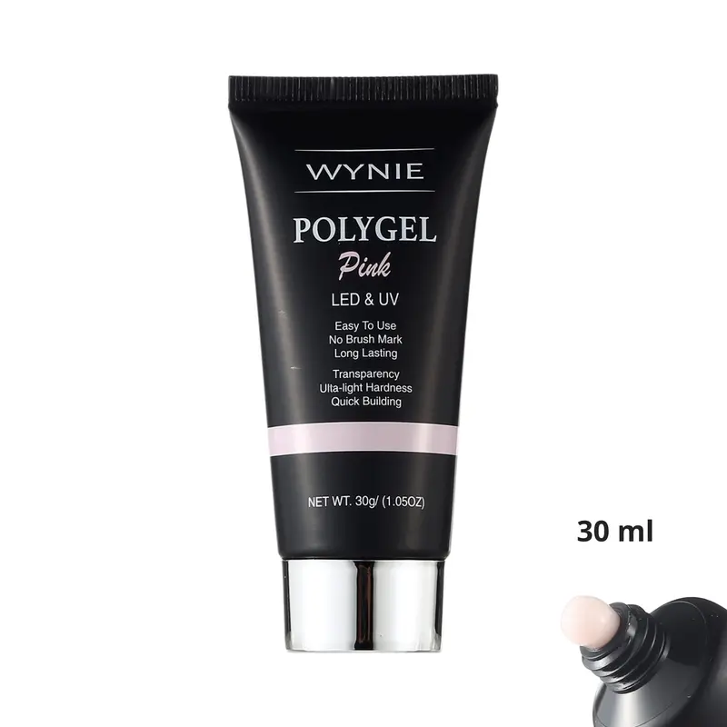 Polygel Costruttore Professionale Unghie 30 ml | 001 - Pink