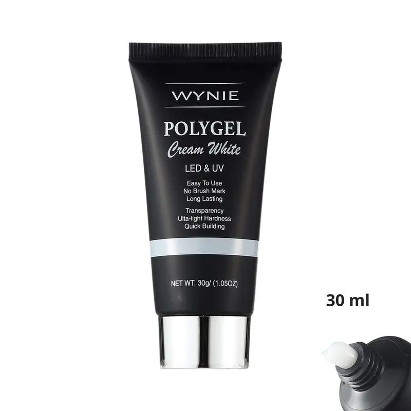Polygel Costruttore Professionale Unghie 30 ml | 007 - Cream White